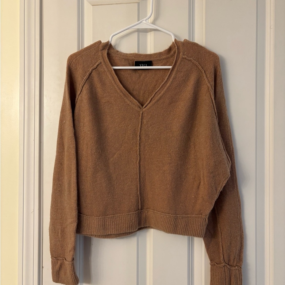 Vici Brown Sweater for Women